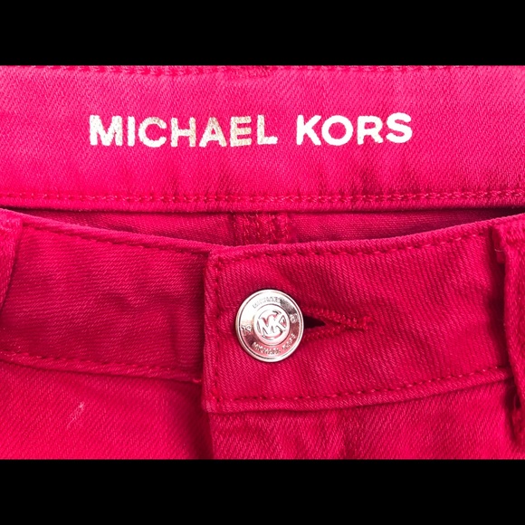 Michael Kors Denim - Women’s Michael Kors Reddish-Pink Skinny Jeans